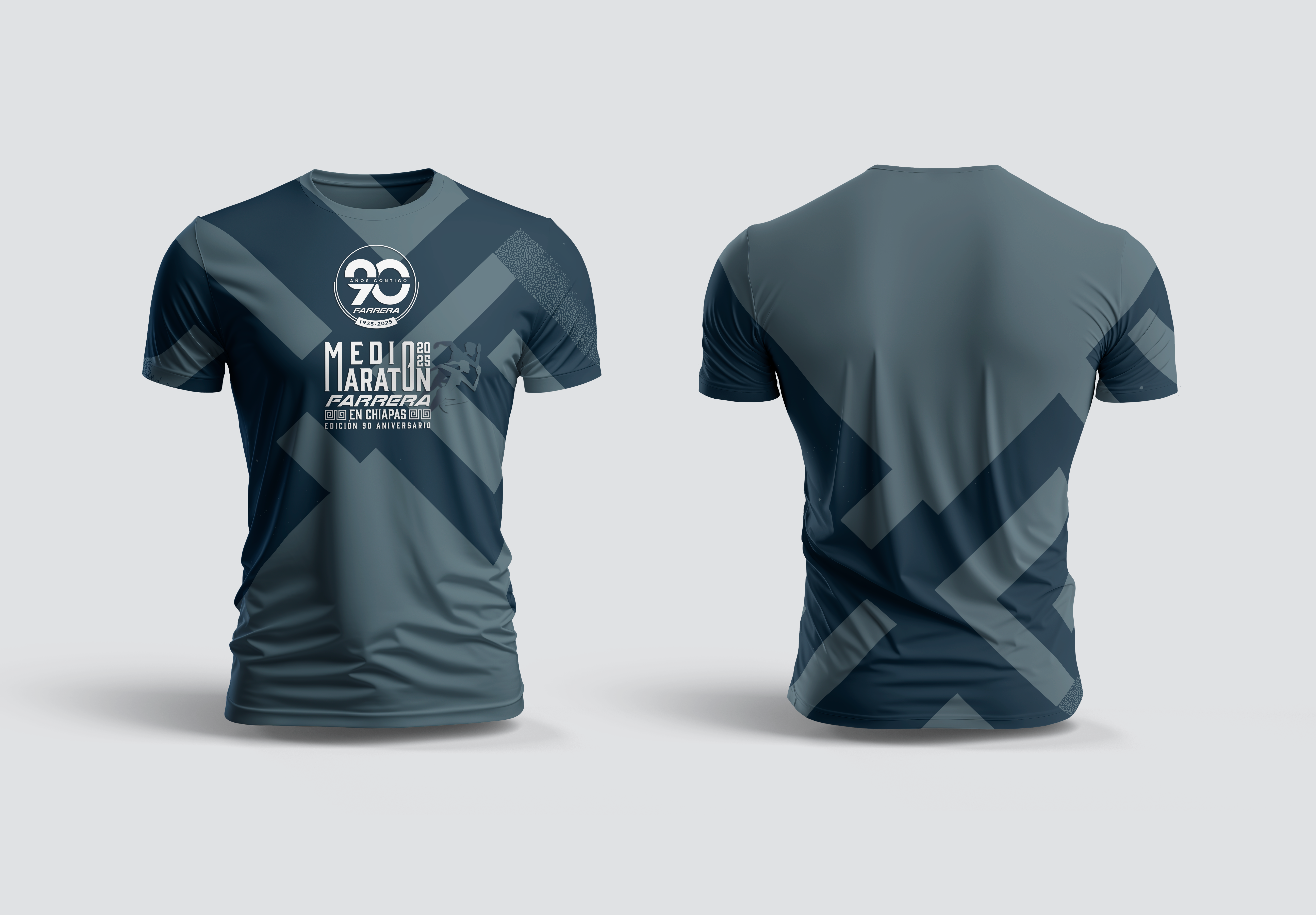 Playera del Medio Maratón Farrera 2025